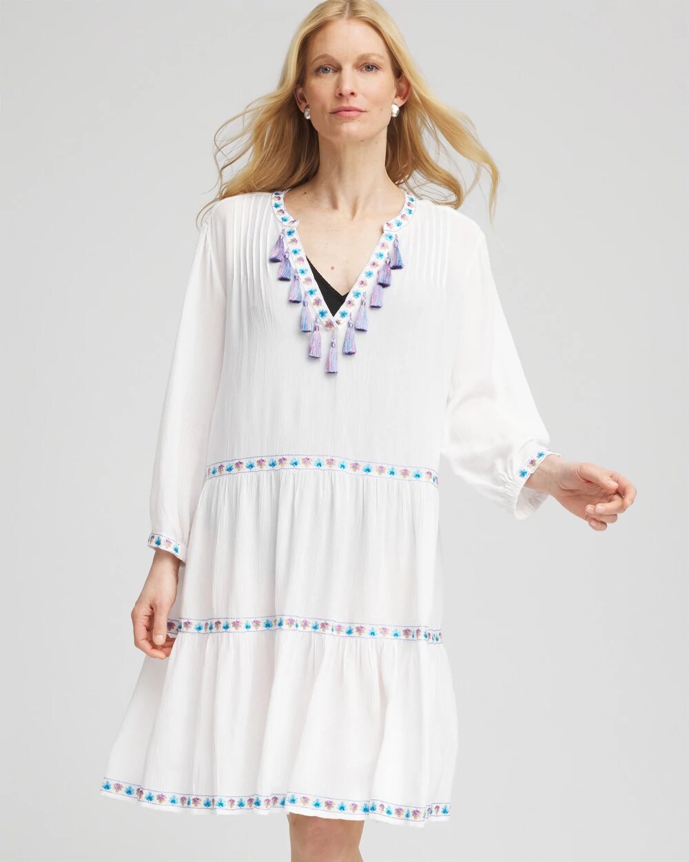 Chico's Beach Swimsuit Cover-Up Dress - Chico's