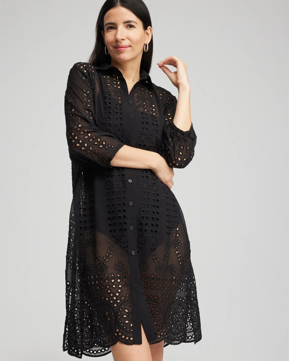 Shirt Dress Swim Coverup - Chico's