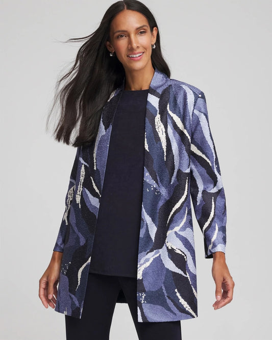 Travelers™ Wave Reversible Crushed Jacket - Chico's