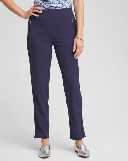 Zenergy® UPF Rib Mix Ankle Pants - Chico's