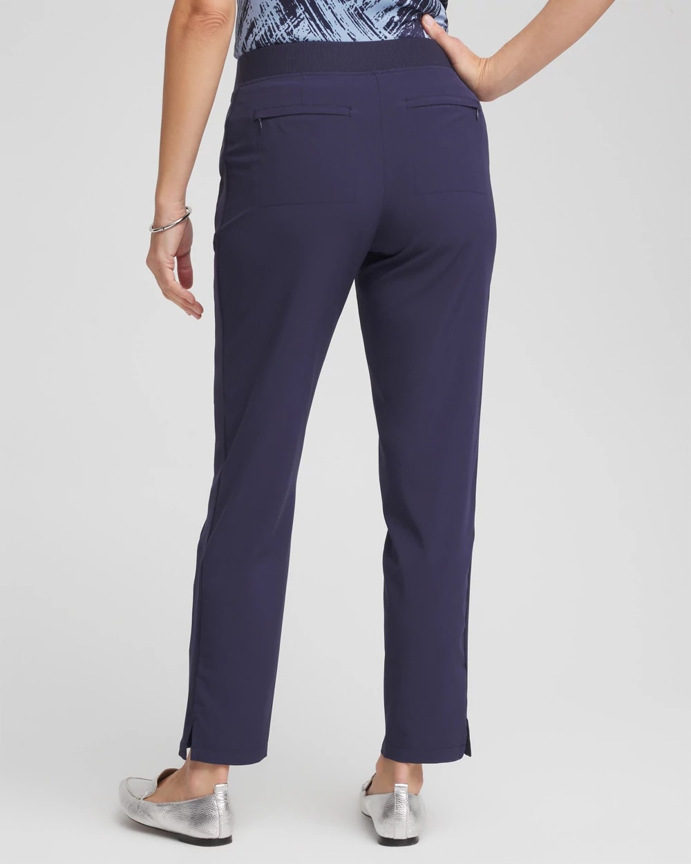 Zenergy® UPF Rib Mix Ankle Pants - Chico's