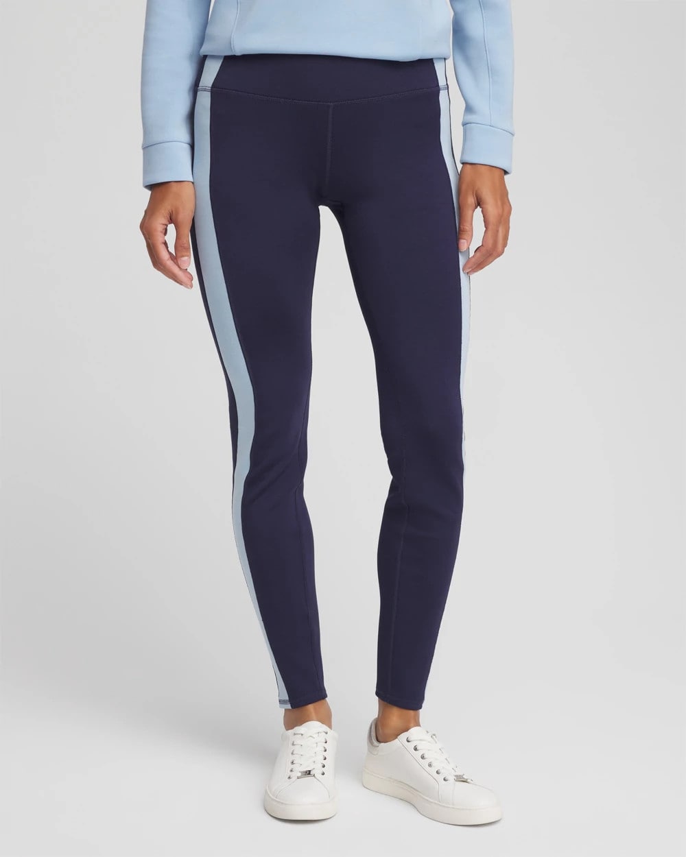 Zenergy® Soft Topaz Contrast Leggings - Chico's