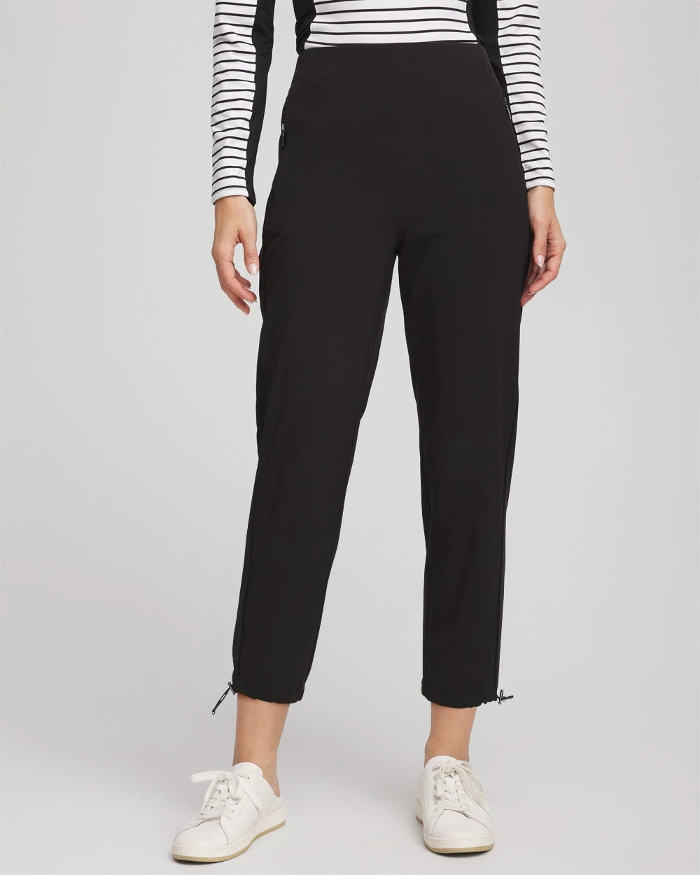 Zenergy® UPF Rib Mix Cropped Pants - Chico's