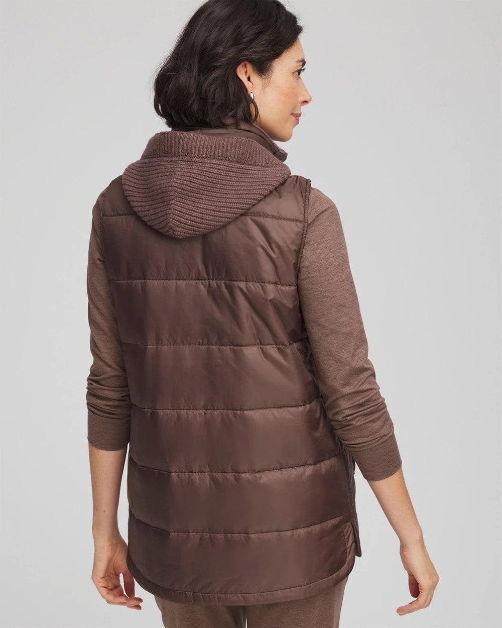 Zenergy® Quilted Hooded Vest - Chico's