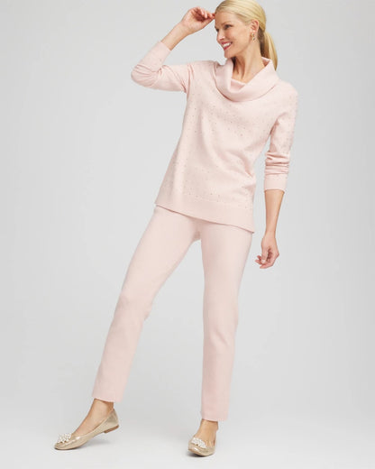 Zenergy® Luxe Diamante Cowlneck Tunic - Chico's