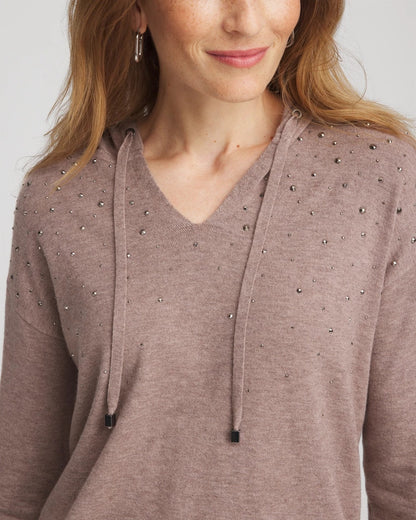 Zenergy® Luxe Rhinestone Sweater - Chico's