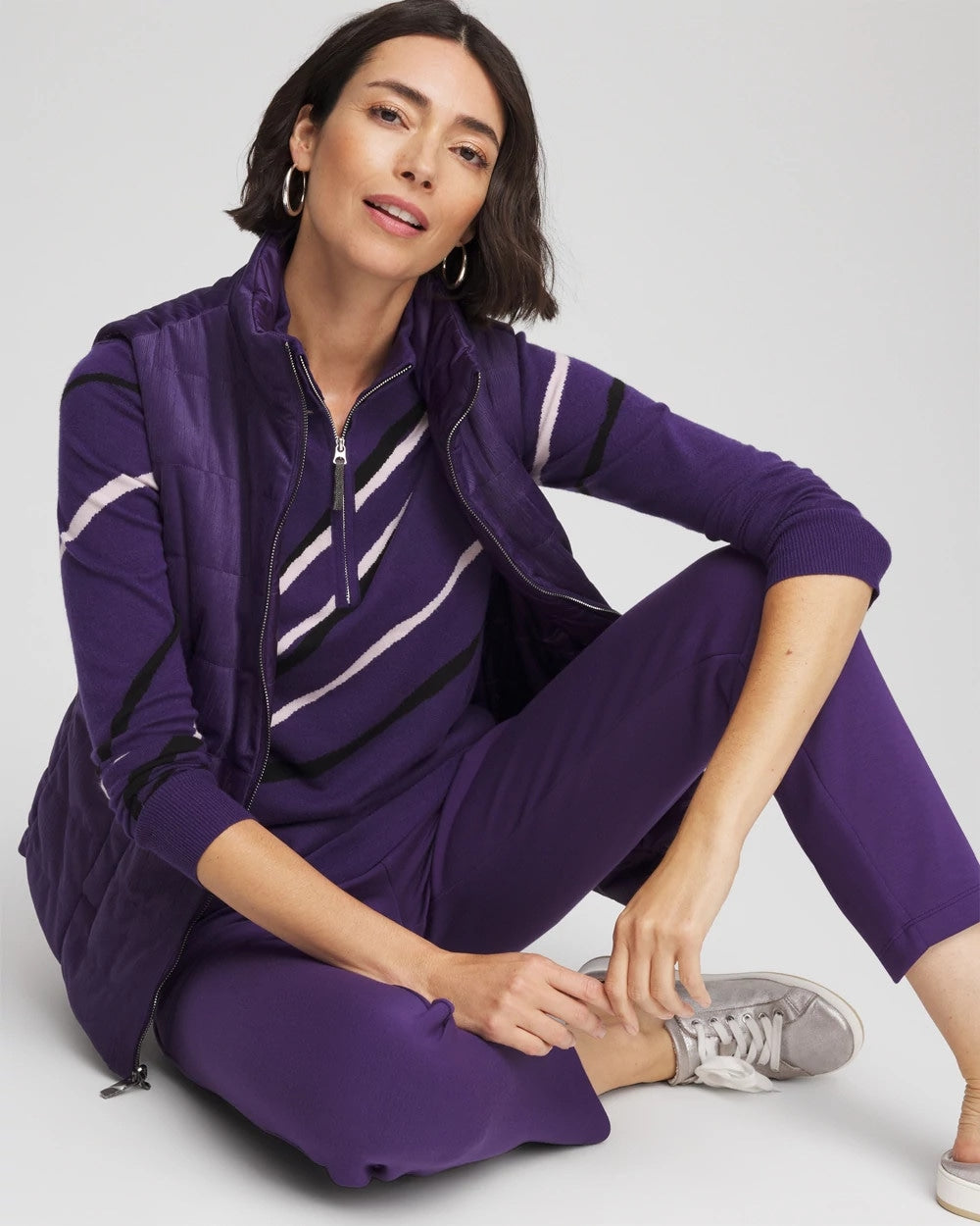 Zenergy® Luxe Morocco Half-Zip Pullover - Chico's