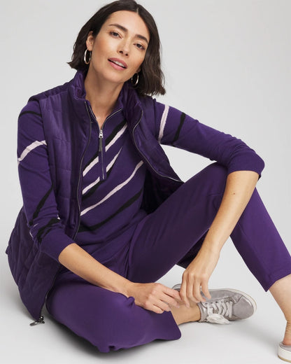 Zenergy® Luxe Morocco Half-Zip Pullover - Chico's