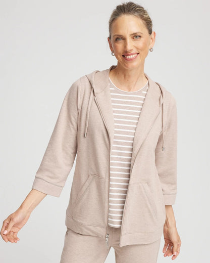 Zenergy® French Terry Full-Zip Jacket - Chico's
