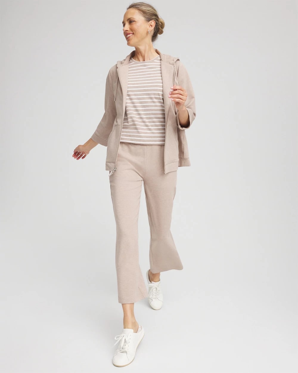 Zenergy® French Terry Cropped Pants - Chico's