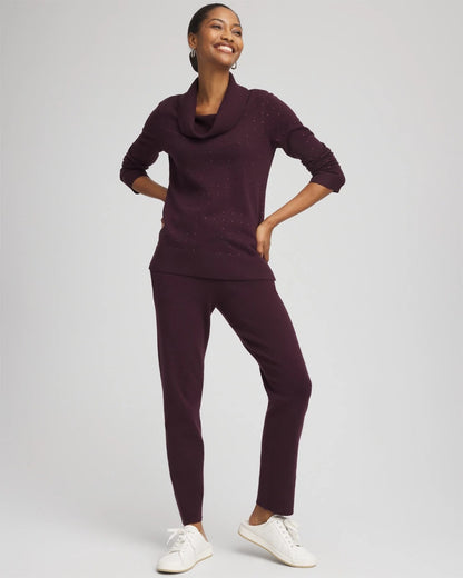 Zenergy® Luxe Diamante Cowlneck Tunic - Chico's