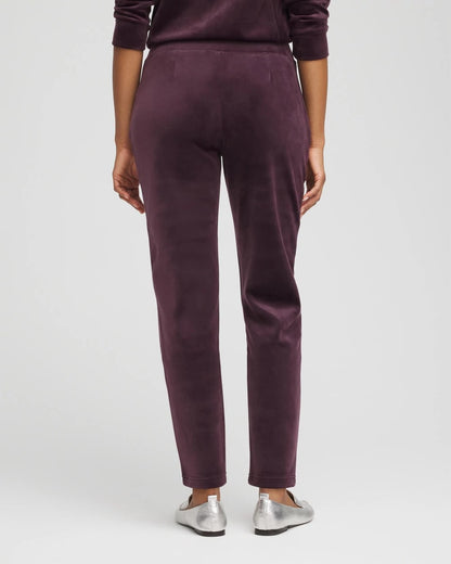 Zenergy® Velour Tapered Ankle Pants - Chico's