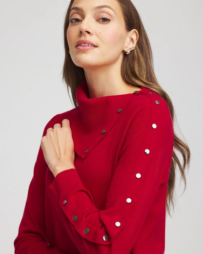 Zenergy® Luxe Envelope Neck Sweater - Chico's