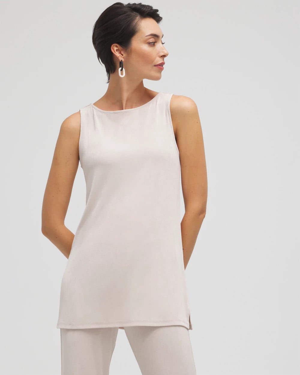Travelers™ Classic Side-Slit Tank - Chico's