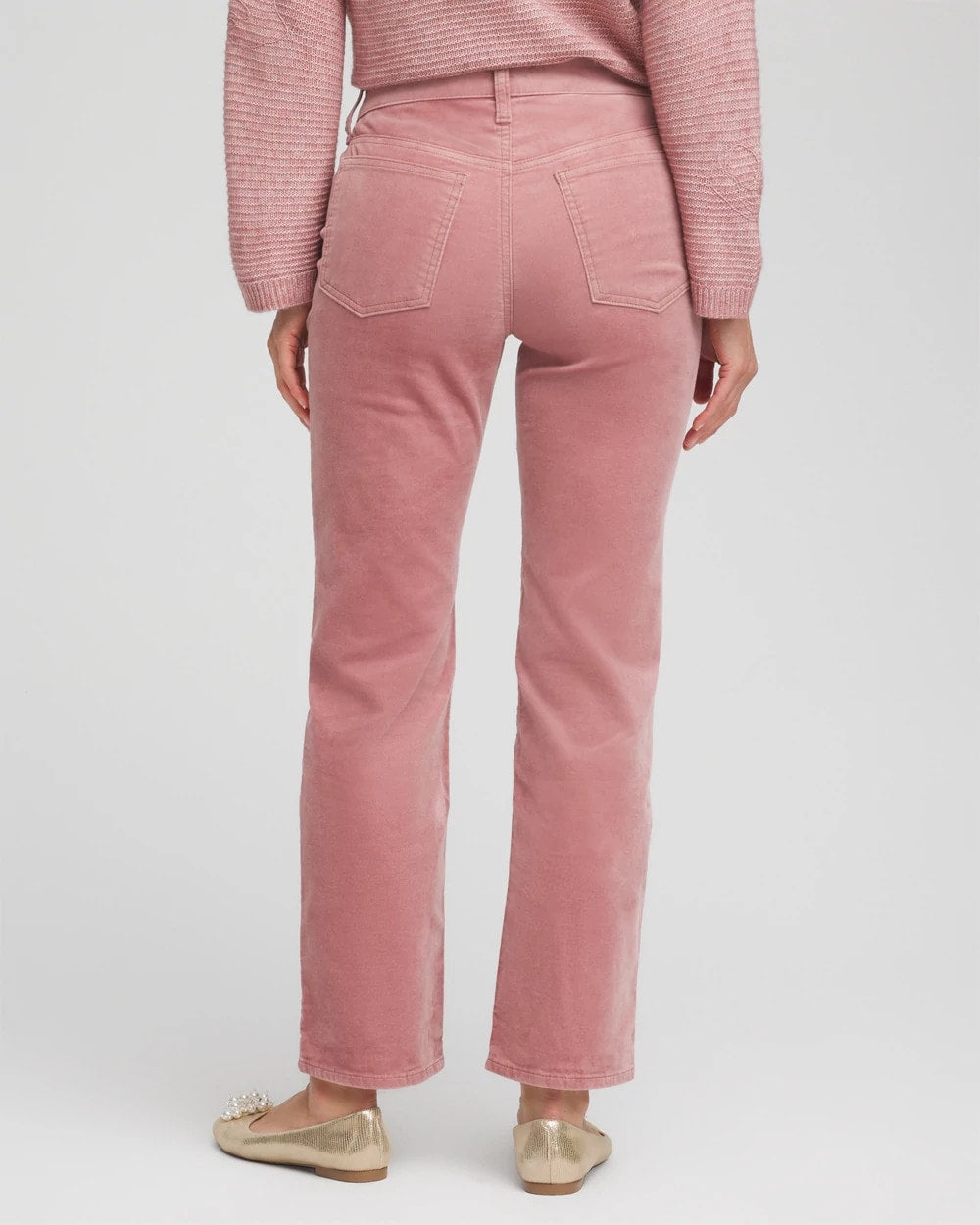 Velveteen Pull-On Flared Jeans - Chico's