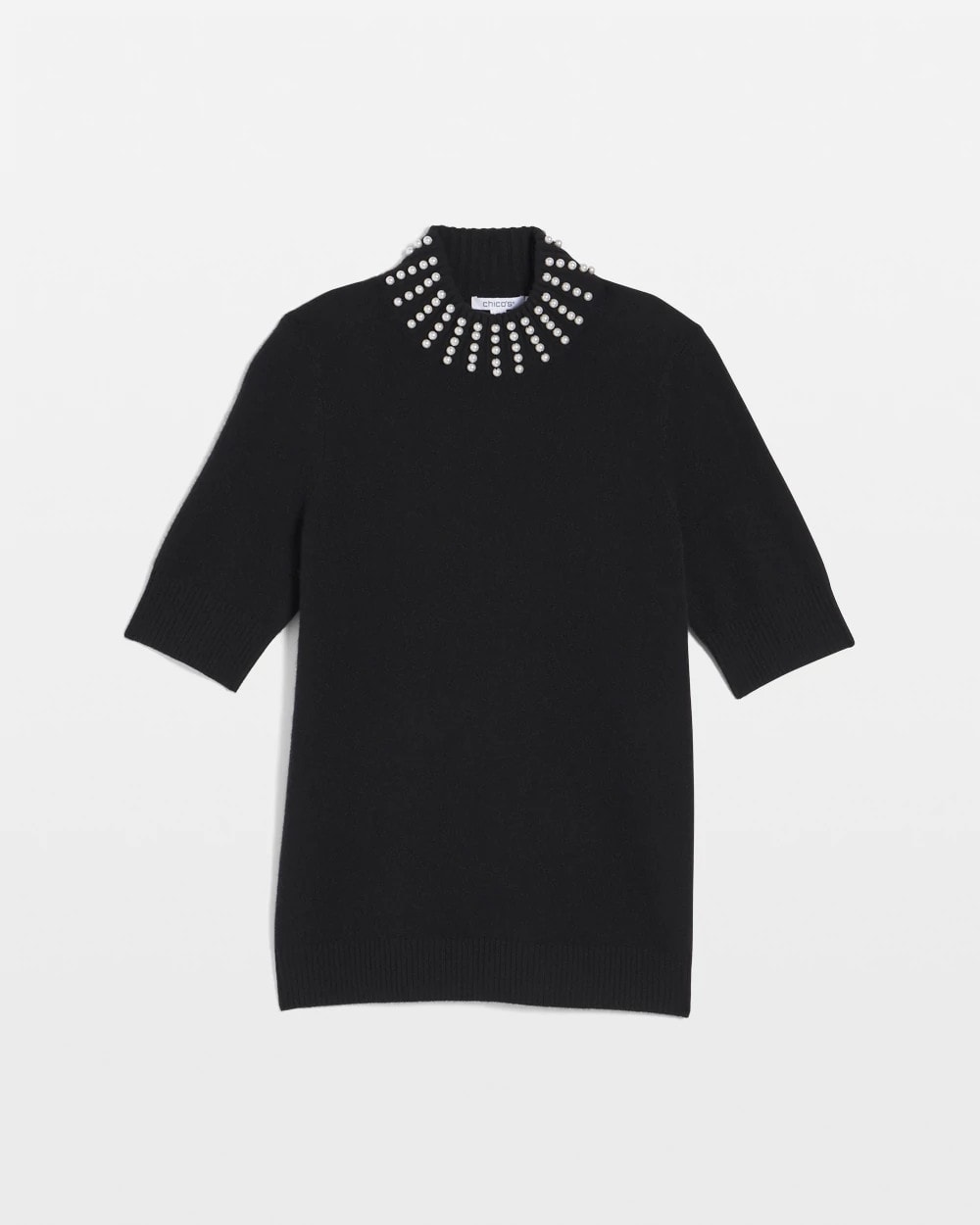 Cashmere Pearl Mockneck Sweater - Chico's