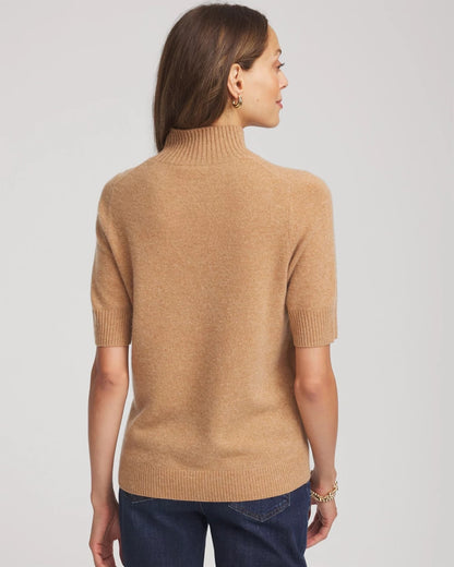 Cashmere Elbow-Sleeve Sweater - Chico's