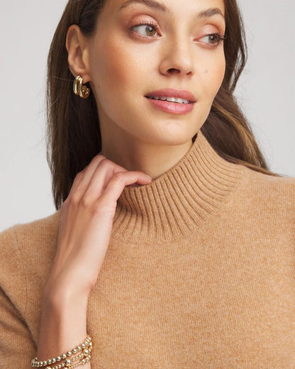 Cashmere Elbow-Sleeve Sweater - Chico's