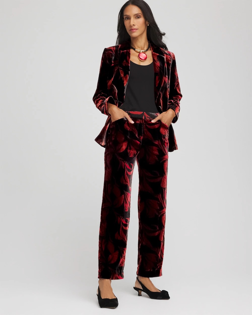 Velvet Rose Slim Ankle Pants - Chico's