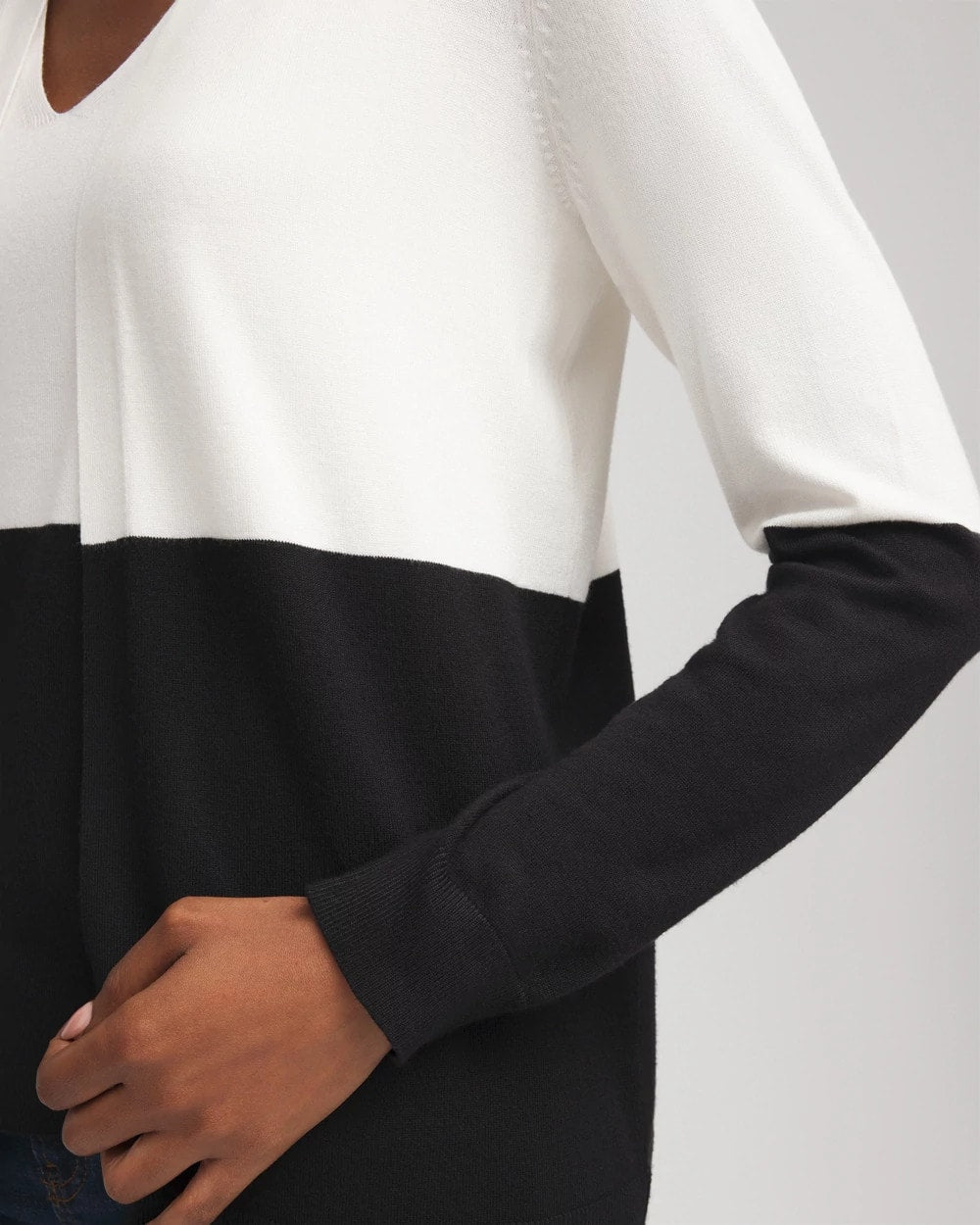 Ella Colorblock Long-Sleeve Cardigan - Chico's