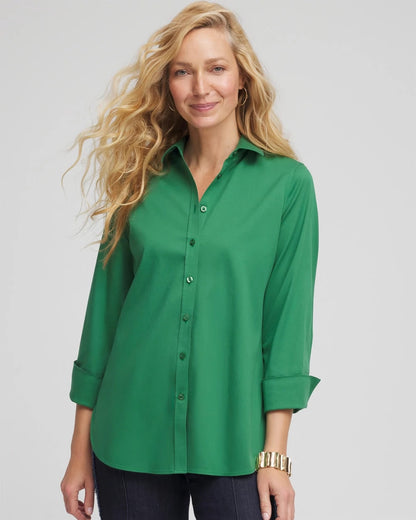 No Iron™ Stretch Shirt - Chico's