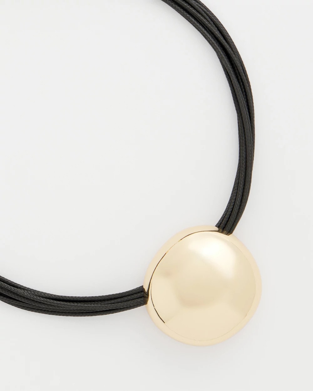 Gold Pendant Cord Necklace - Chico's