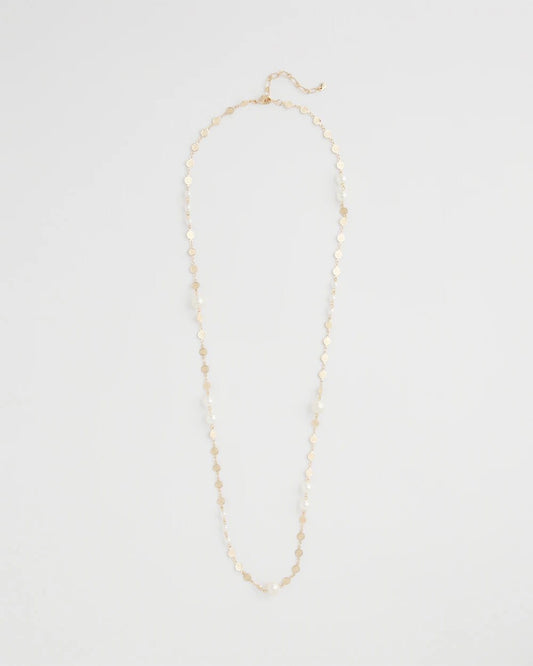 Pearl and Link Necklace - Chico's