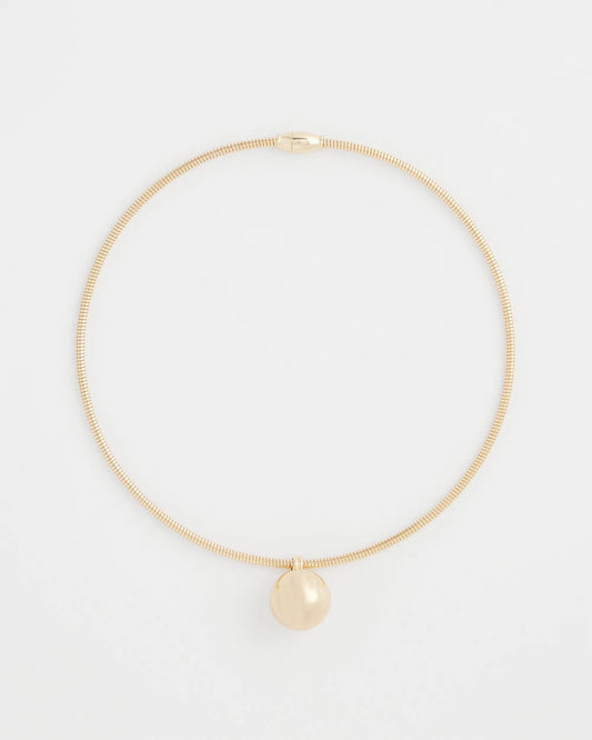 Gold Bead Collar Necklace - Chico's