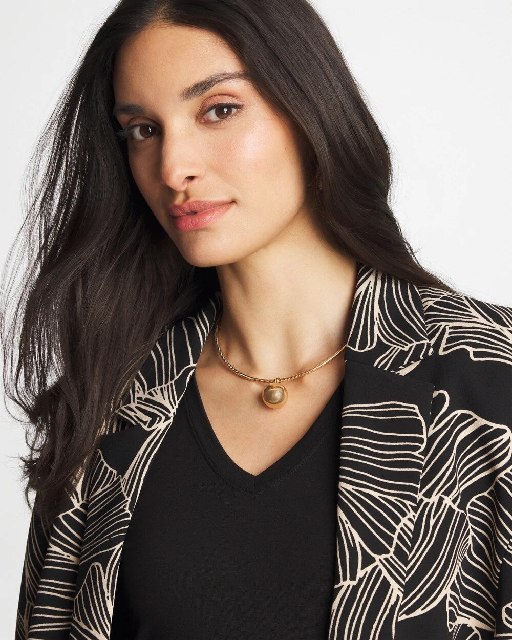 Gold Bead Collar Necklace - Chico's