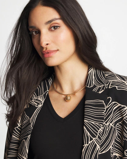 Gold Bead Collar Necklace - Chico's