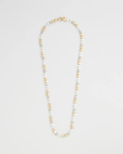 Mixed Metal Long Single Strand Necklace - Chico's