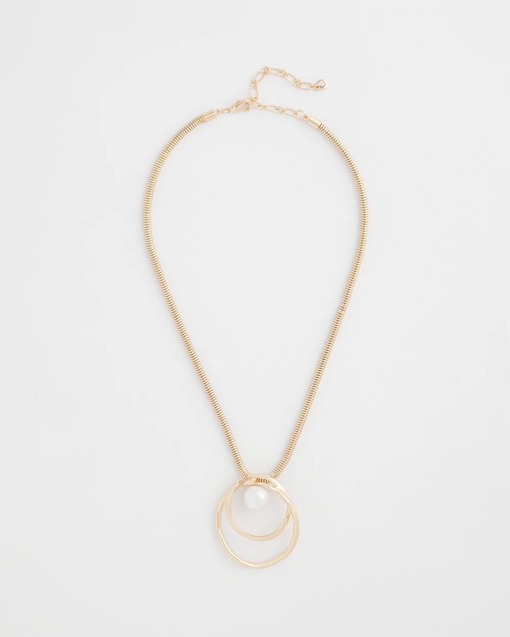 Pearl and Gold Pendant - Chico's