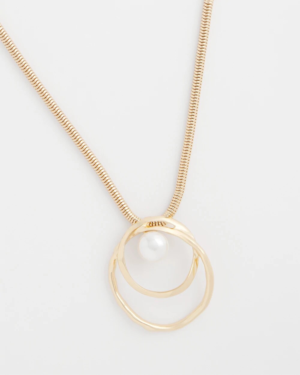 Pearl and Gold Pendant - Chico's
