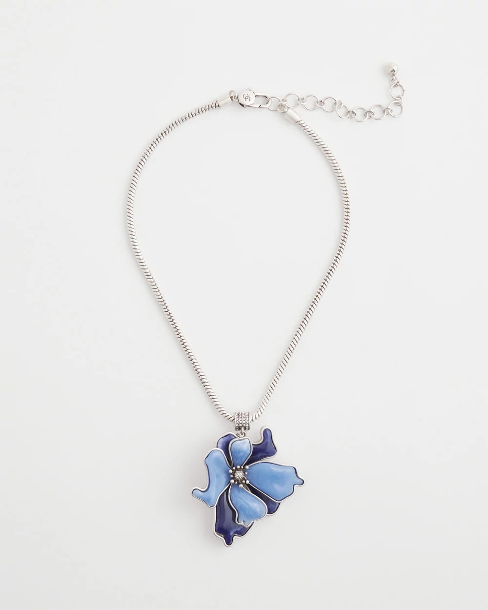 Blue Flower Pendant - Chico's