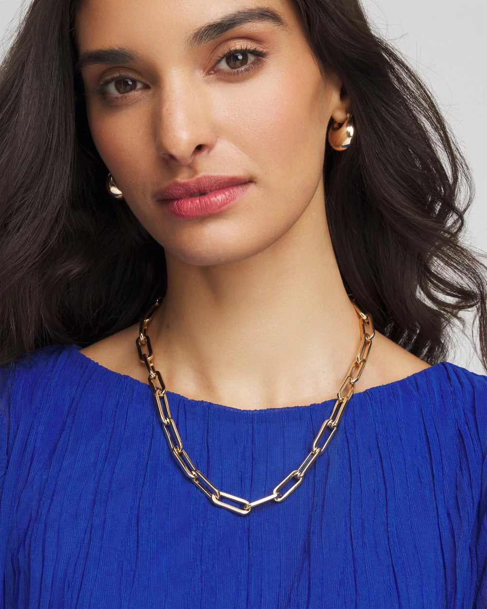 Convertible Three-Strand Chain Necklace - Chico's