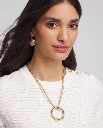 Short Circle Pendant - Chico's