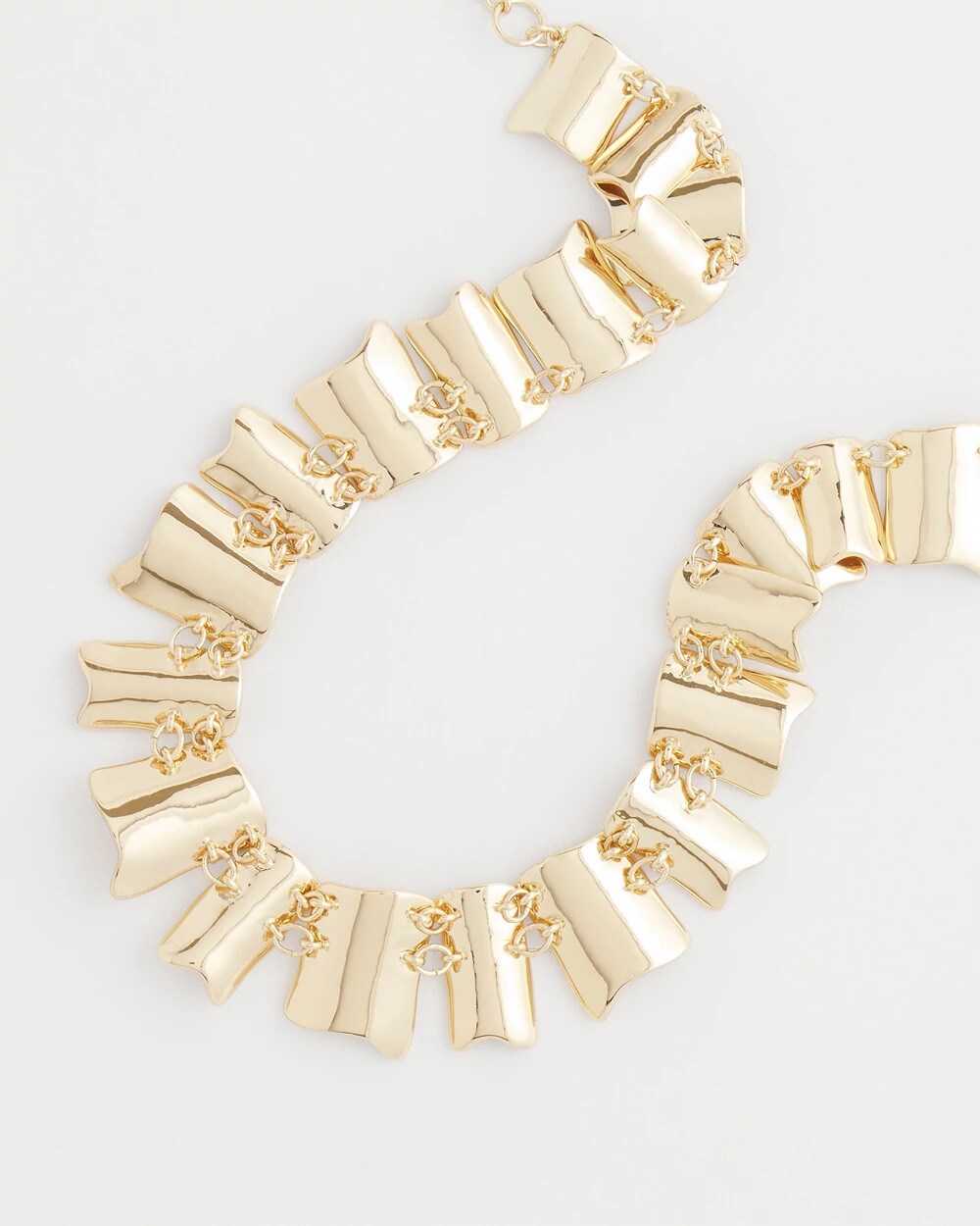 Gold Wave Collar Necklace - Chico's