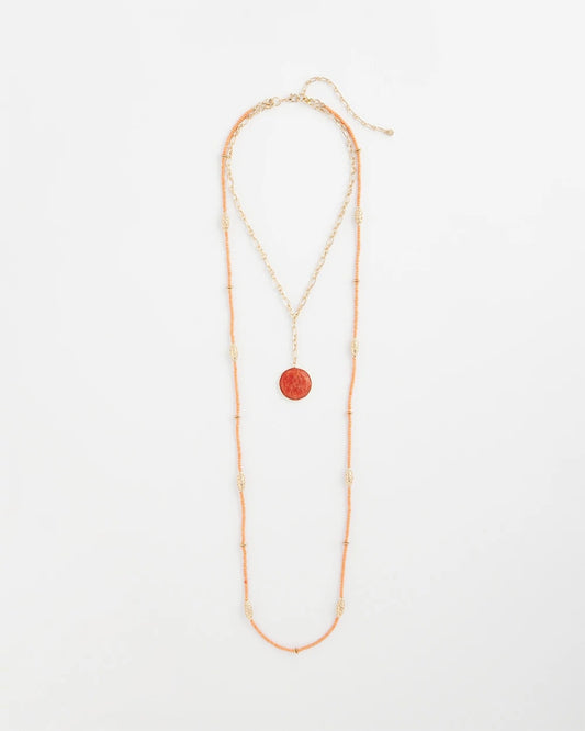 Convertible Beaded Pendant Necklace - Chico's