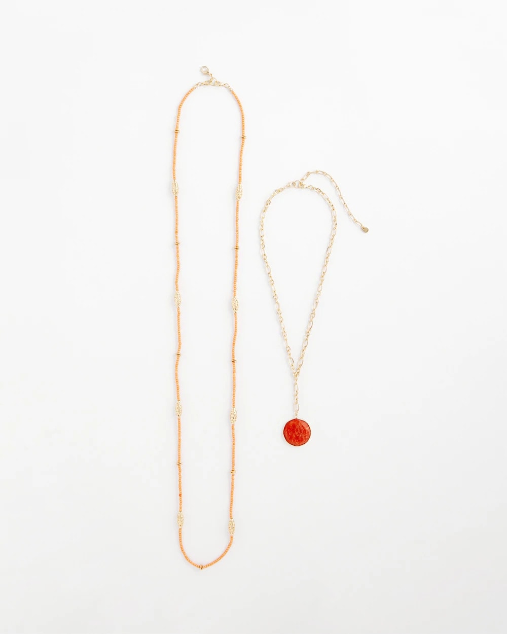 Convertible Beaded Pendant Necklace - Chico's