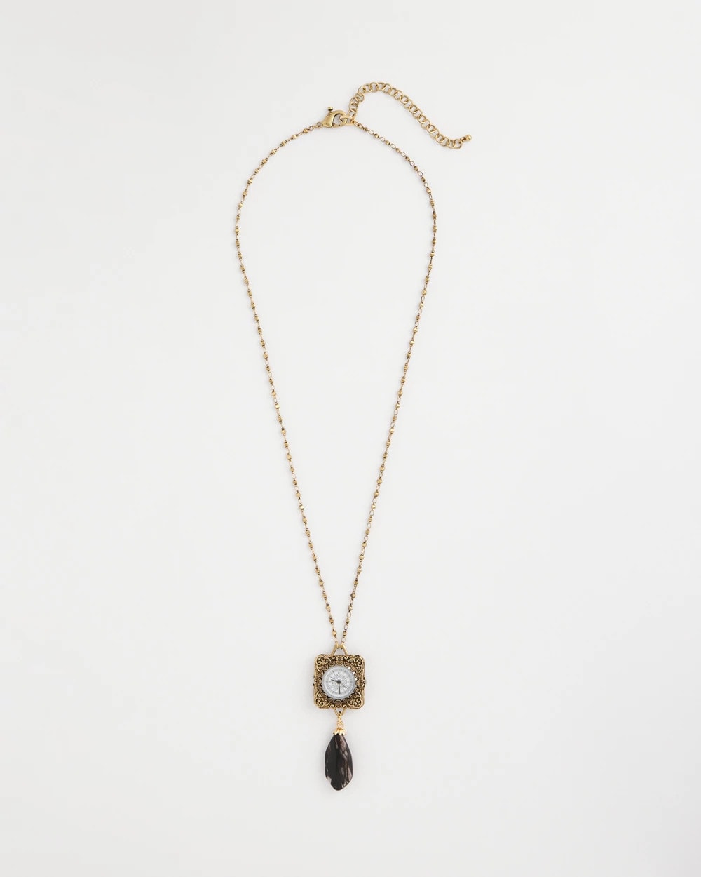 Clock Pendant Necklace - Chico's
