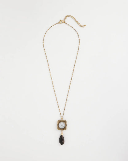 Clock Pendant Necklace - Chico's