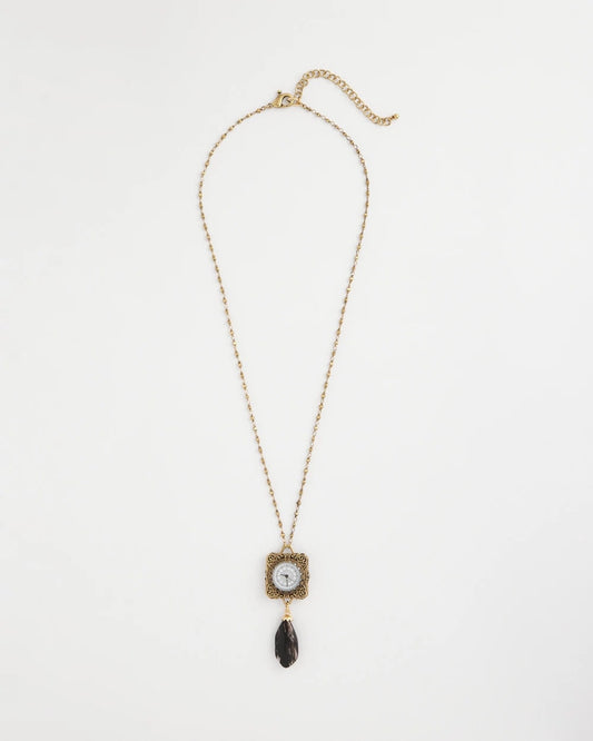 Clock Pendant Necklace - Chico's
