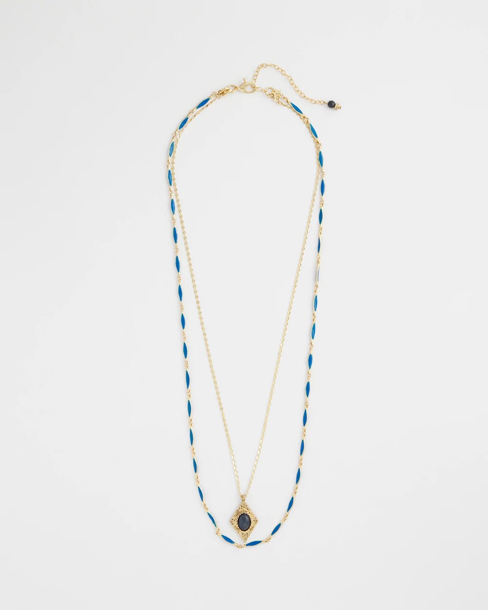 Double-Strand Sodalite Pendant Necklace - Chico's