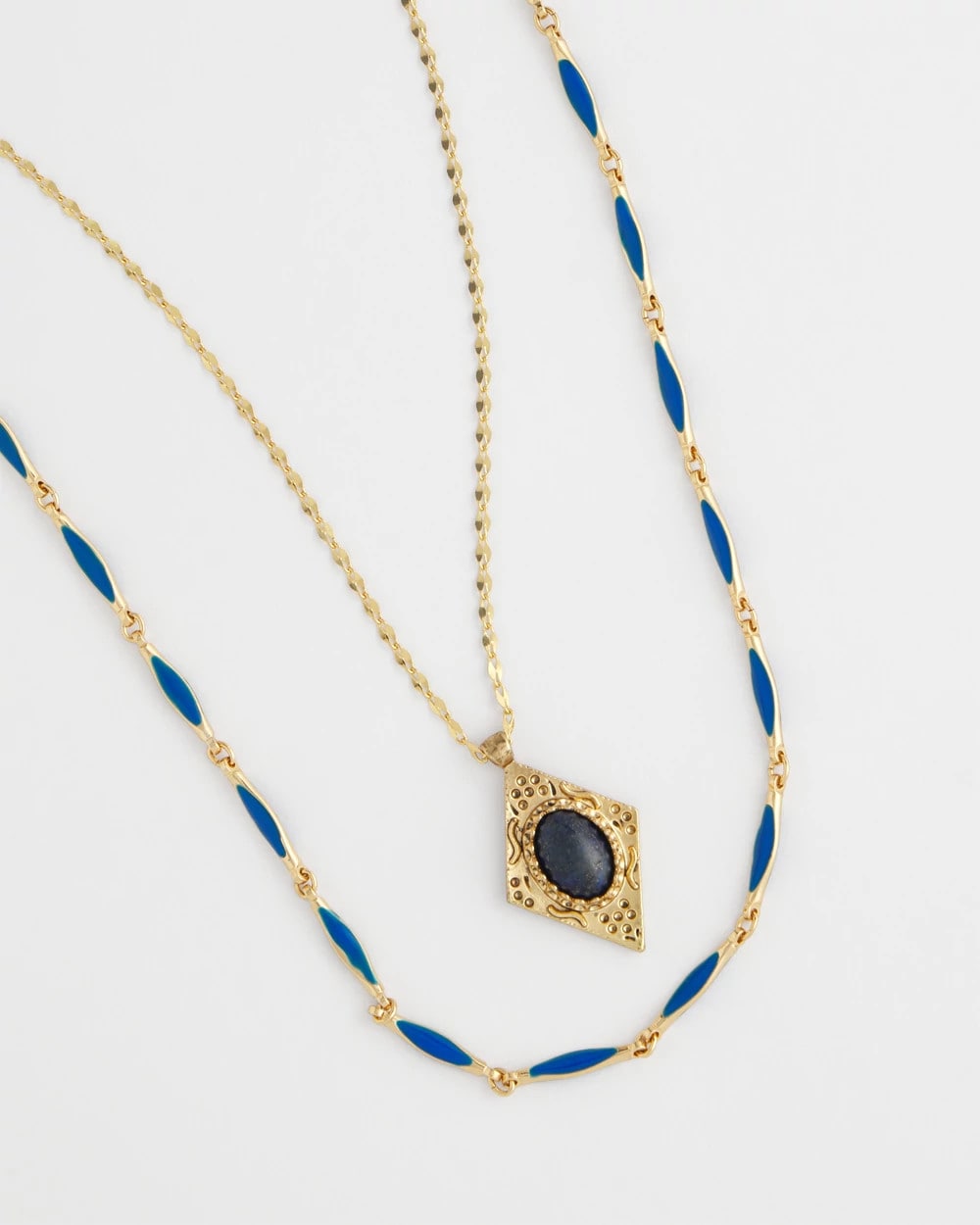 Double-Strand Sodalite Pendant Necklace - Chico's