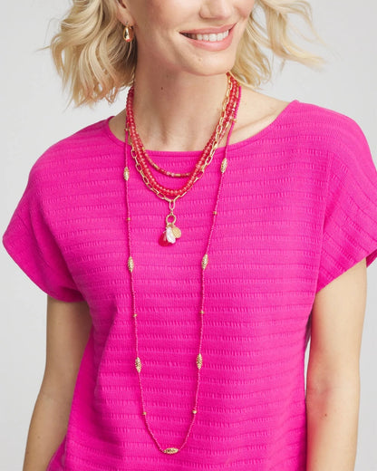 Convertible Beaded Pendant Necklace - Chico's