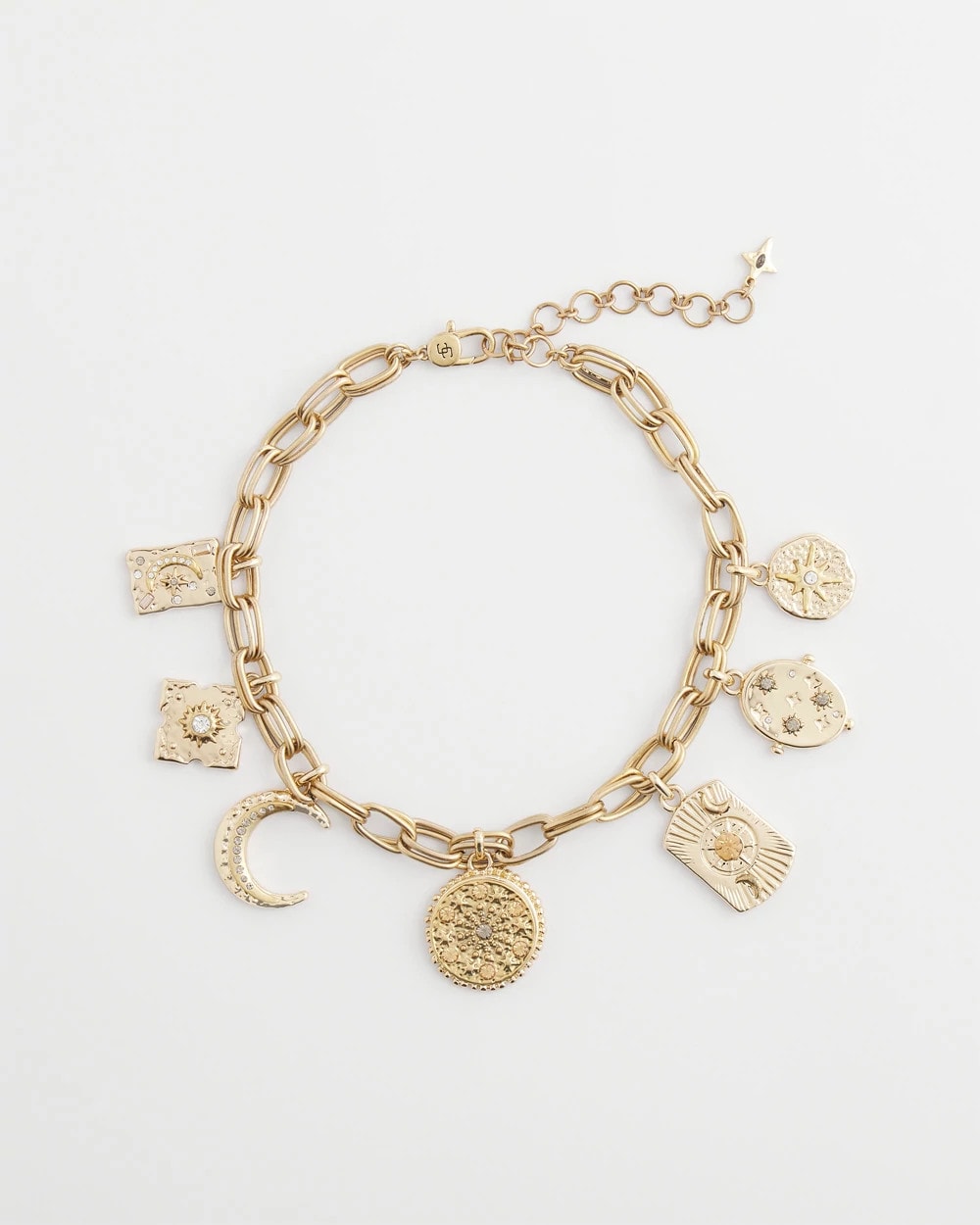Gold Celestial Charm Necklace - Chico's