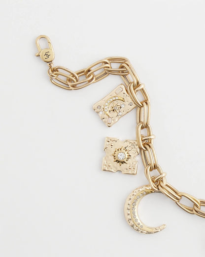 Gold Celestial Charm Necklace - Chico's