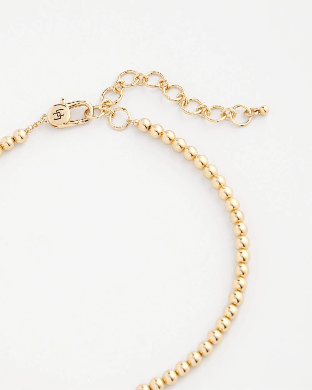 Golden Beaded Necklace - Chico's