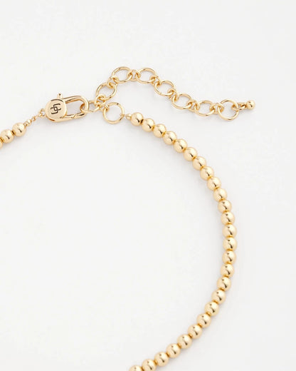 Golden Beaded Necklace - Chico's
