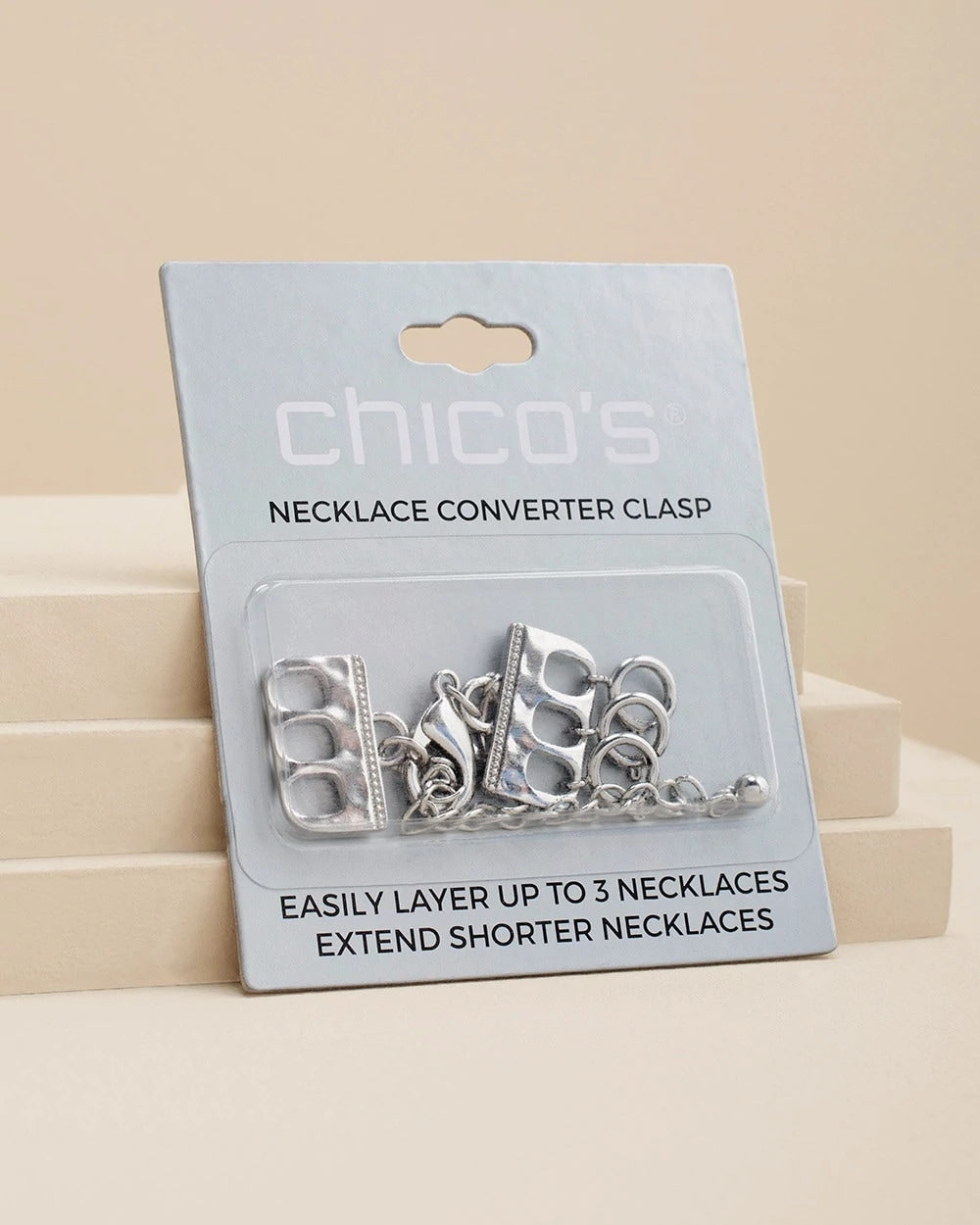 Silvertone Necklace Converter - Chico's